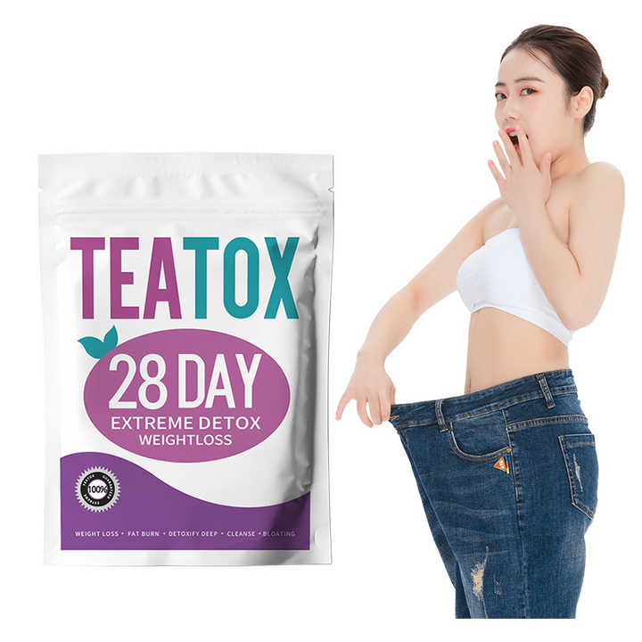 Private Label Detox Tea - 28 Day Teatox for Weight Loss