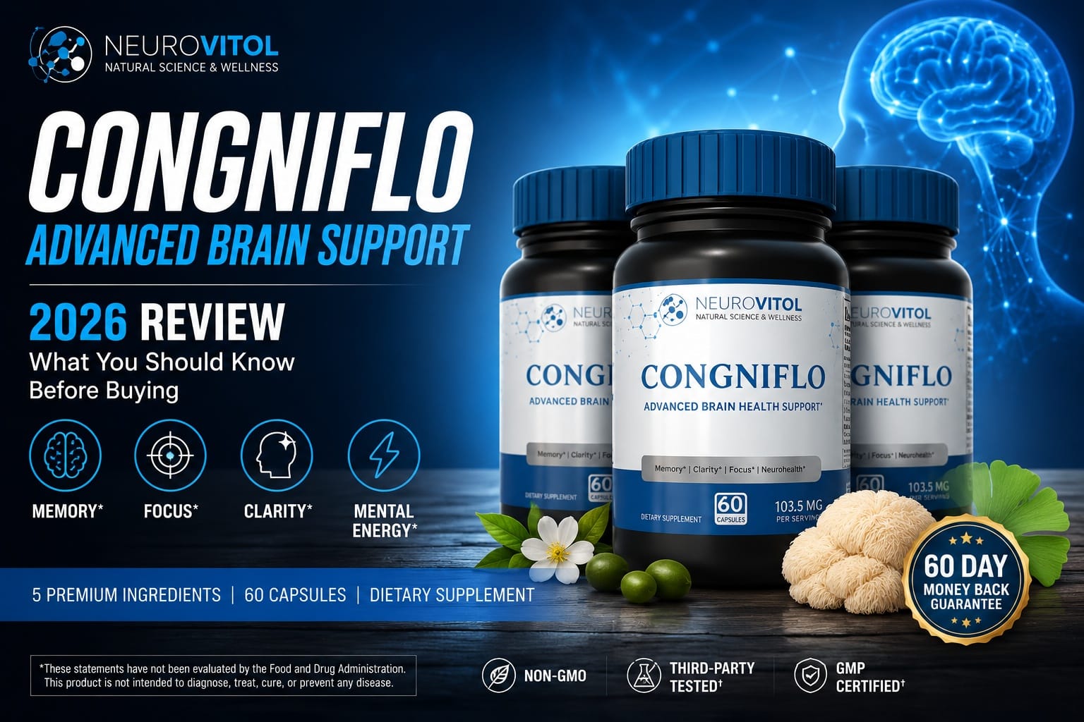 Congniflo Review 2026 Explores Why Consumers are Looking at Daily Cognitive  Support Supplements
