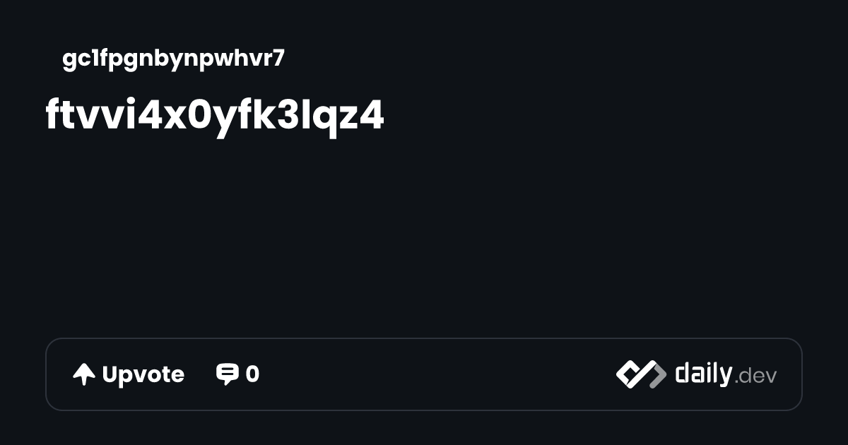 daily.dev