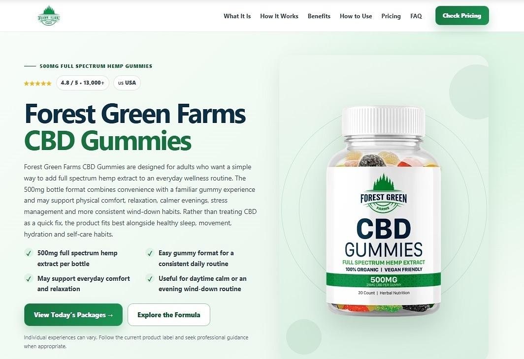 Forest Green Farms Review 2026: Ingredients, Benefits, How to Use & Special  Offers | Differ