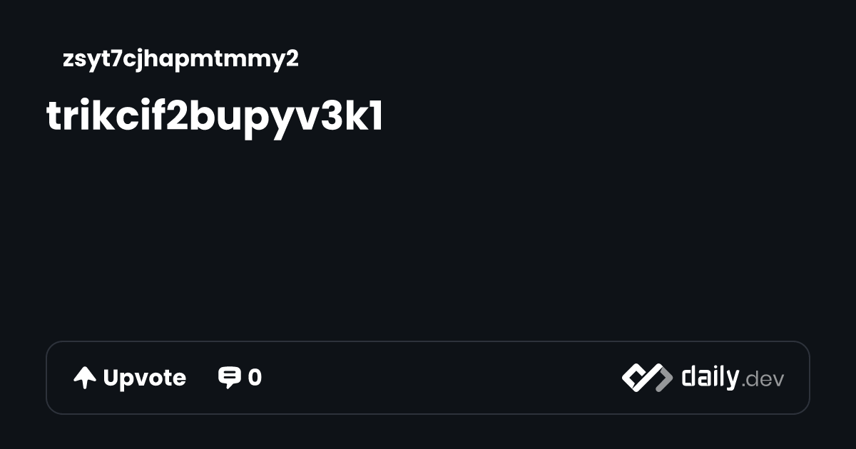 daily.dev