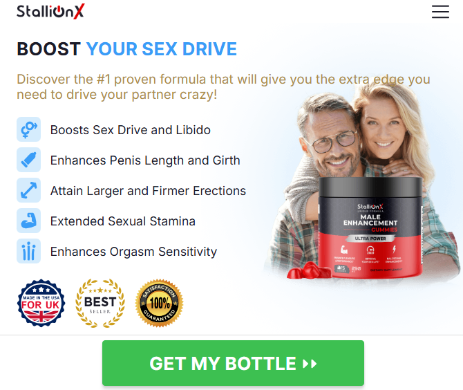 Stallion X UK: Male Enhancement, Reviews, Price, Ingredients, Buy