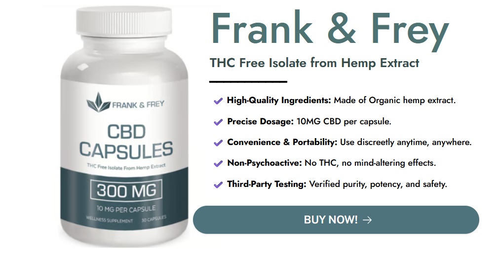 Frank Frey CBD Capsules UK