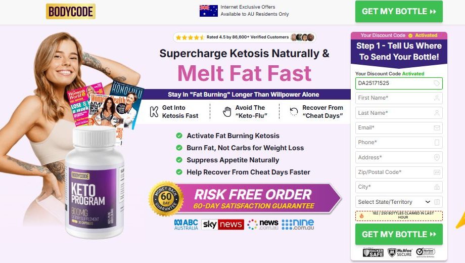 BodyCode Keto Program Australia – Full Review, Benefits, Ingredients & Results - My Care Blog BodyCode Keto Program Australia – Full Review, Benefits, Ingredients & Results - My Care Blog