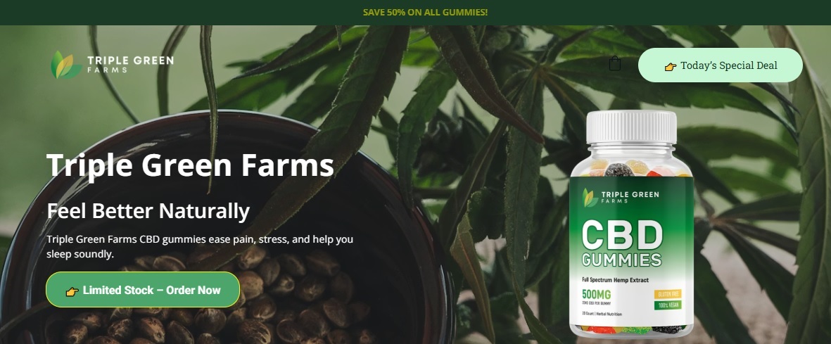 Triple Green Farms CBD Gummies represent a contemporary ... | GrepMed Triple Green Farms CBD Gummies represent a contemporary ... | GrepMed