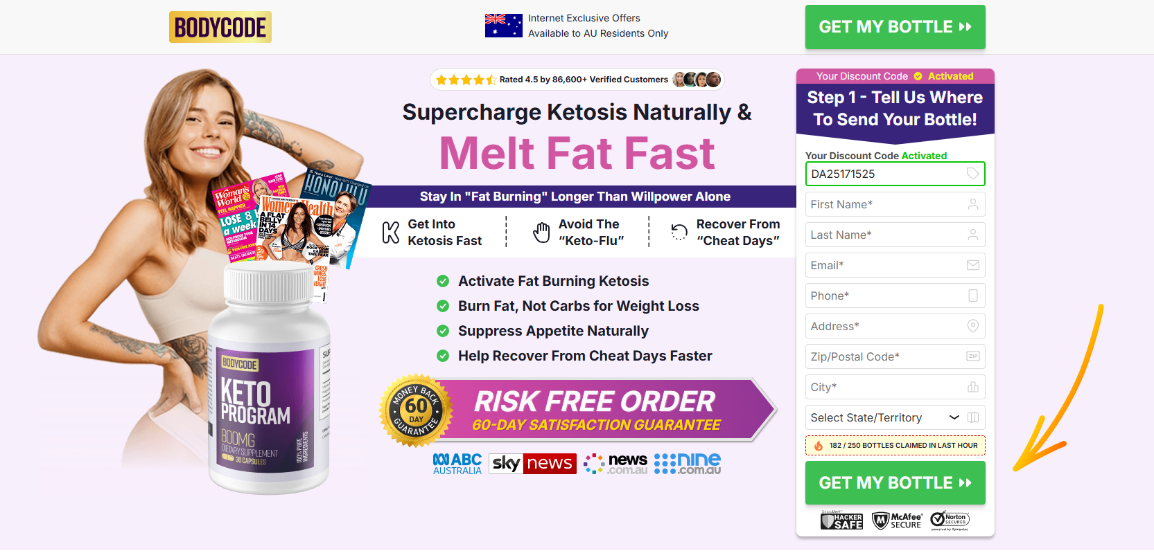 BodyCode Keto Diet Australia Reviews | Read Customer Service Reviews of bodycodeketo.easydodiet.com BodyCode Keto Diet Australia Reviews | Read Customer Service Reviews of bodycodeketo.easydodiet.com